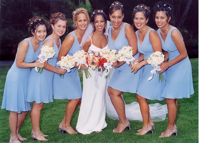 Wedding Party Photography on Bridal Party